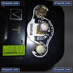 General Electric 10AA012 Ammeter Switch 4 Position Panel – actual item, photo 2 of 3