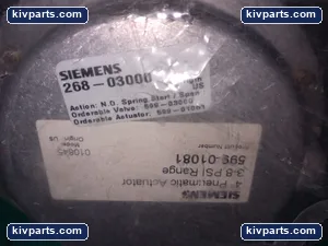 Siemens 268-03000 Flowrite 599 Valve – actual item, photo 6 of 8