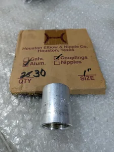 2/ORDER Aluminum Rigid Conduit Coupling