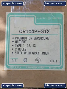 General Electric CR104PEG12 Steel Type 1 12 13 Gray Panel – actual item, photo 2 of 4