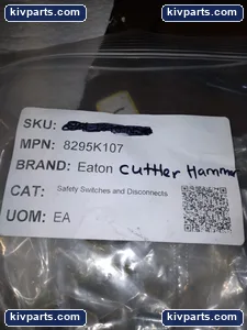 Eaton 8295K107 Cutter Hammer – actual item, photo 3 of 4