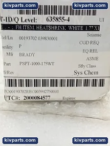 Brady PSPT-1000-175-WT Cable – actual item, photo 3 of 4