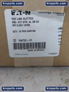 Eaton 104722-01 Hot Line Slotted Connector – actual item, photo 5 of 12