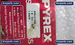 Pyrex 400F-150 Hardware – actual item, photo 4 of 4