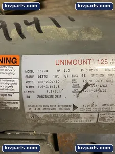 RPM F029B US Motors – actual item, photo 2 of 6