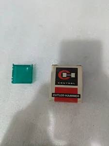 Cutler-Hammer RUN Green Lense Switch Cover