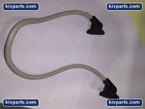 IDC Ribbon Data Cable 2 ft Tan Dual Row Header Connector Industrial Control PLC – actual item, photo 3 of 4