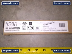 Nora Lighting NULB-824LED927A LED Silk Lightbar – actual item, photo 2 of 3
