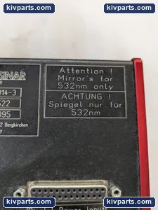 1014-3 Rofin Sinar Laser Scanner – actual item, photo 10 of 17