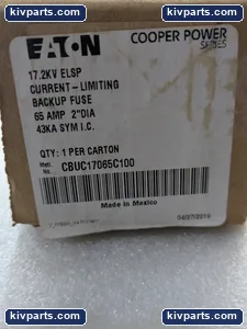 Eaton CBUC17065C100 Current Limiting Backup Fuse – actual item, photo 5 of 6