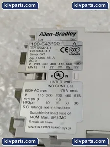 Allen-Bradley 100-C43 00 IEC Contactor – actual item, photo 2 of 8