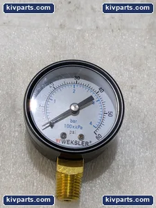 Weksler UA20B4L Dial Pressure Gauge – actual item, photo 3 of 6
