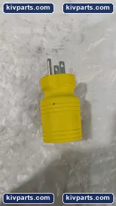 ADAPTER CONVERTER TURN LOCK TO STRAIGHT BLADE PLUG RECEPTICLE – actual item, photo 2 of 5
