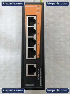 Weidmuller IE-SW-BL05-5TX Industrial Ethernet Switch – actual item, photo 4 of 8
