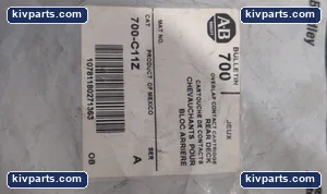 Allen-Bradley 700-C11Z Cartridge Kit Rear Deck Relay – actual item, photo 2 of 4