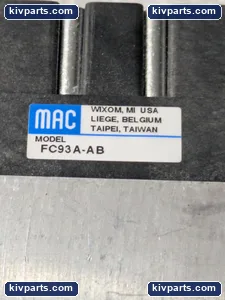 MAC FC93A-AB Valves – actual item, photo 4 of 6