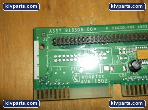 AVA-1502 ISA Card 916306-00 Controller – actual item, photo 2 of 3