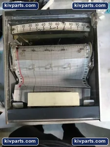 Foxboro 123-FE Pneumatic Chart Recorder – actual item, photo 4 of 5
