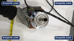 Pacific Scientific R32HSNA-R2-NS-NV-02 Brushless Servomotor – actual item, photo 5 of 8