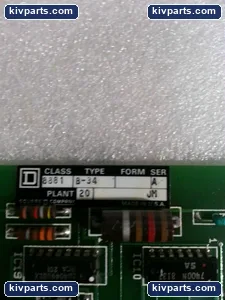 Square D 8881 B-34 Board PCB Industrial Control – actual item, photo 2 of 3