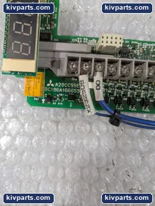 Mitsubishi A20CC55E Elevator Control PCB Relay Board – actual item, photo 2 of 17