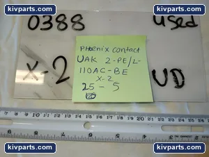 Phoenix Contact 2-PE/L Terminal Block – actual item, photo 4 of 4