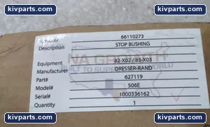 Siemens EO160821-005 627119 Stop Ring Bushing – actual item, photo 4 of 5