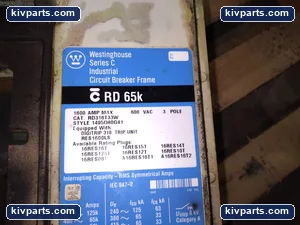 Westinghouse RD316T33W Industrial Circuit Breaker – actual item, photo 2 of 7