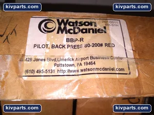 Watson Mcdaniel 80-200 PSI Red Steam Regulator Valve – actual item, photo 5 of 7