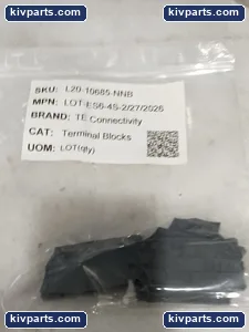TE Connectivity ES6-4S Plate Terminal Block Cover – actual item, photo 2 of 6
