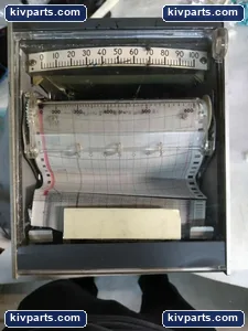Foxboro 123-FE Pneumatic Chart Recorder – actual item, photo 5 of 5