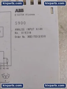 ABB S900 AI931N Analog Input Module – actual item, photo 2 of 4