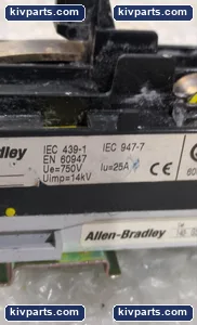 Allen-Bradley UES750N Busbar Adapter – actual item, photo 5 of 6