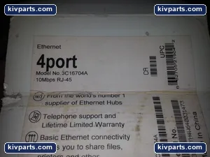 3C16704A RJ-45 Network Switch – actual item, photo 2 of 4