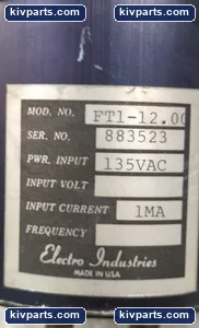 Electro Industries FTL-12.00 – actual item, photo 4 of 4