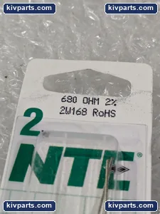 NTE 2W168 Flame Retendant Resistor – actual item, photo 2 of 5