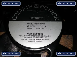 Comair Rotron PQ48F4NDNX Patriot DC Fan – actual item, photo 2 of 4