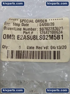 Omron E2A-S08LS02-M5-B1 Proximity Sensor – actual item, photo 2 of 6
