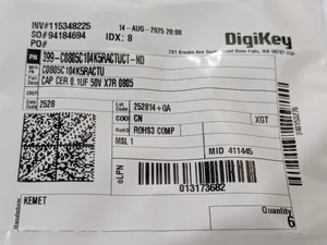 Kemet C0805C104K5RACTU Ceramic Capacitor