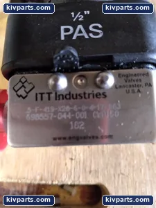 ITT 5-F-419-X28 Pneumatic Diaphragm Valve – actual item, photo 2 of 3