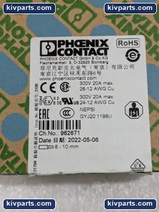 Phoenix Contact 3209607 RD Double Level Terminal Block – actual item, photo 2 of 7