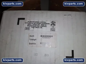 Baldor BC142-6SIH DC Motor Speed Control – actual item, photo 7 of 8