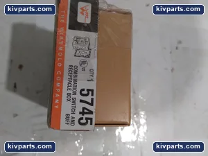Wiremold Switch and Receptacle – actual item, photo 2 of 4