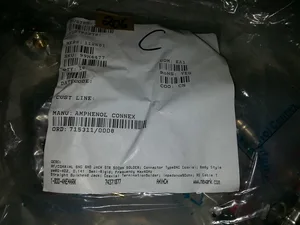 Amphenol 112581 50 Ohm Solder RF Connector