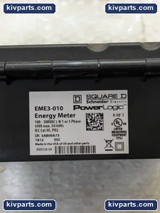 Square D EME3-010 PowerLogic Energy Meter – actual item, photo 4 of 6