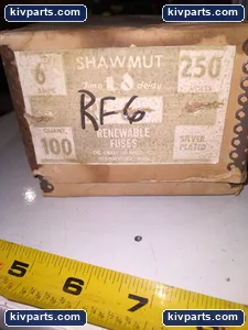 Mersen RF6 Fuse – actual item, photo 2 of 3