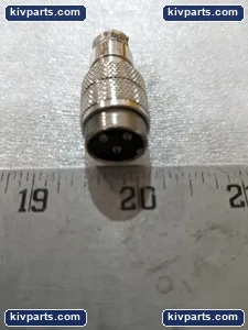 LKG Industries 61-633B In-Line Male Mobile Connector – actual item, photo 6 of 7