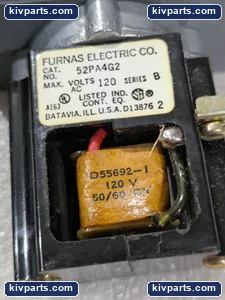 Furnas 52PA4G2 Red Pilot Light – actual item, photo 4 of 6