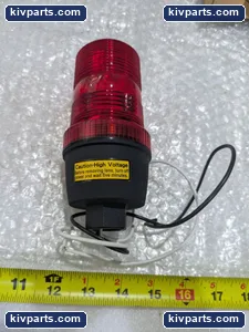 2ERP6 Mars Red Strobe Warning Light – actual item, photo 3 of 4