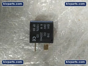 EVI 7/9 Solenoid Valve Coil 24VDC 6W 250mA IP65 Hydraulic Industrial Automation – actual item, photo 2 of 3